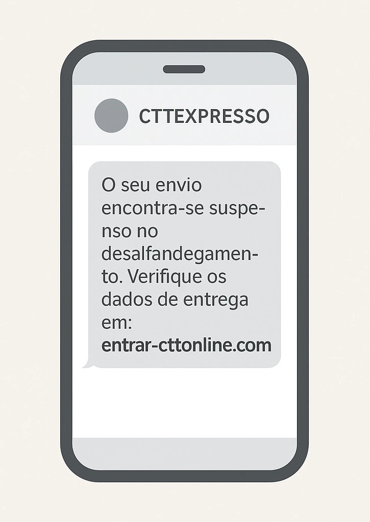 ctt-expresso-sms-spoofing-entrar-cttonline photo